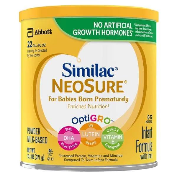 Similac Neosure Powder 13.1 oz. Can, PK6, Similac, Mfr#: 57430